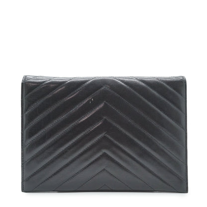 Vintage Envelope Quilted Clutch