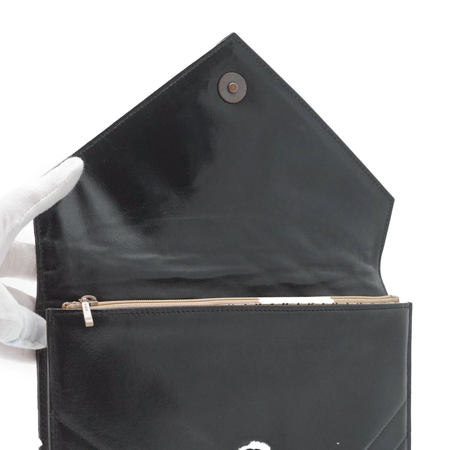 Vintage Envelope Quilted Clutch