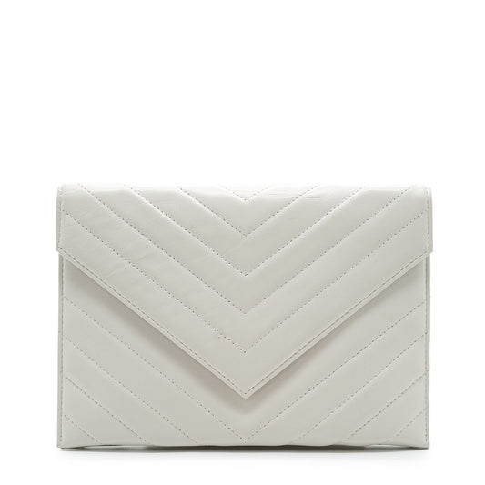 Vintage Envelope Quilted Clutch