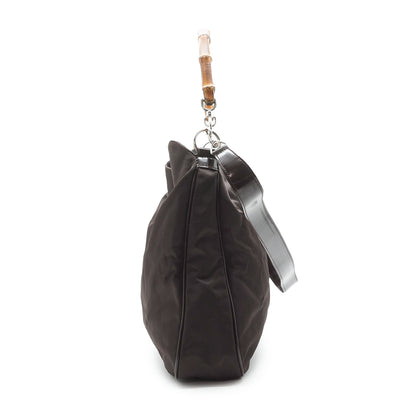 Bamboo Nylon 2way Shoulder Bag