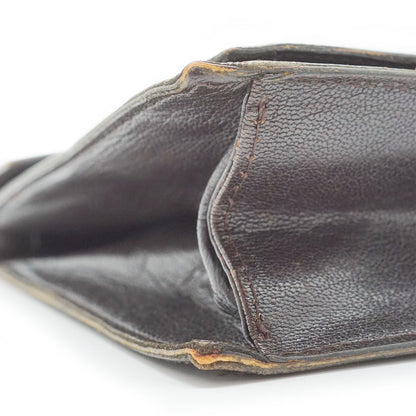 Vintage Cut-out Trim Shoulder Bag