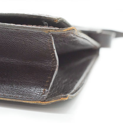 Vintage Cut-out Trim Shoulder Bag