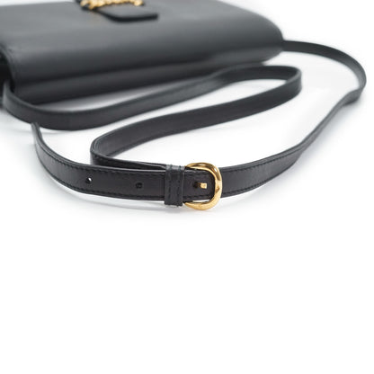 Vintage GG Canvas Flap Shoulder Bag