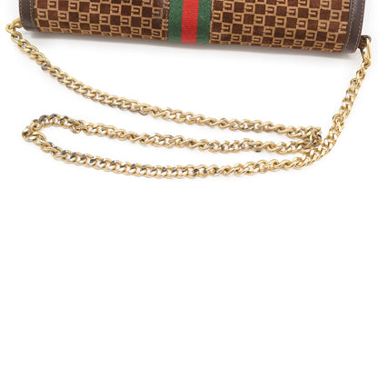 Vintage Sherry Line G Monogram Chain Shoulder Bag
