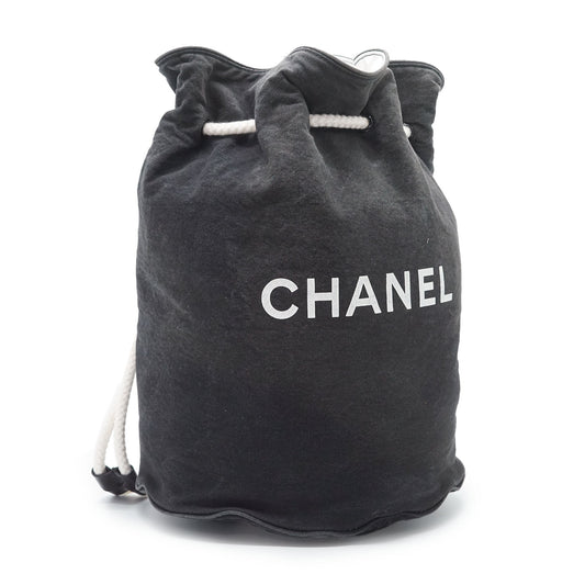 Novelty Chanel NY Drawstring Bucket Bag