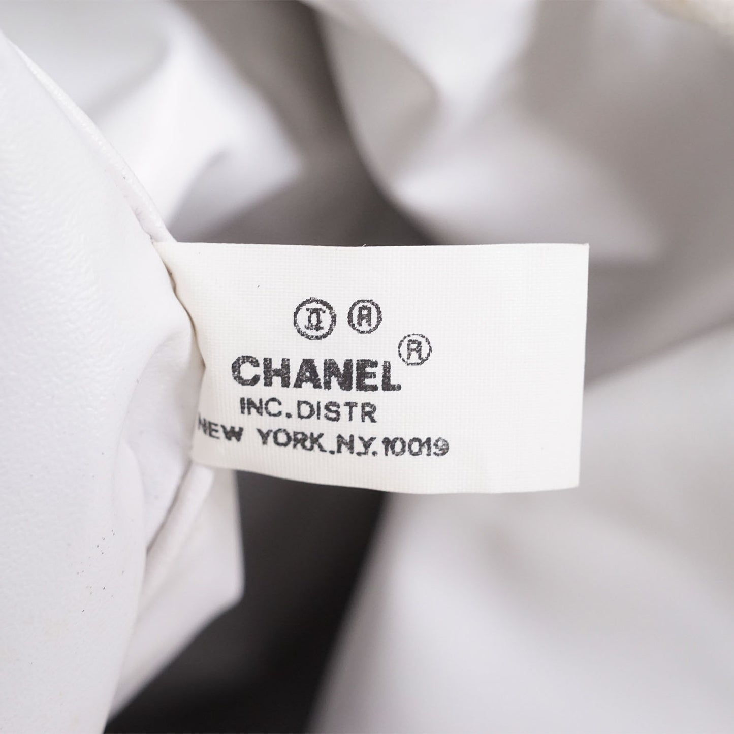 Novelty Chanel NY Drawstring Bucket Bag