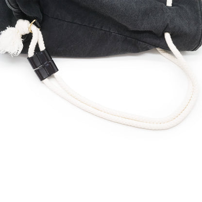 Novelty Chanel NY Drawstring Bucket Bag