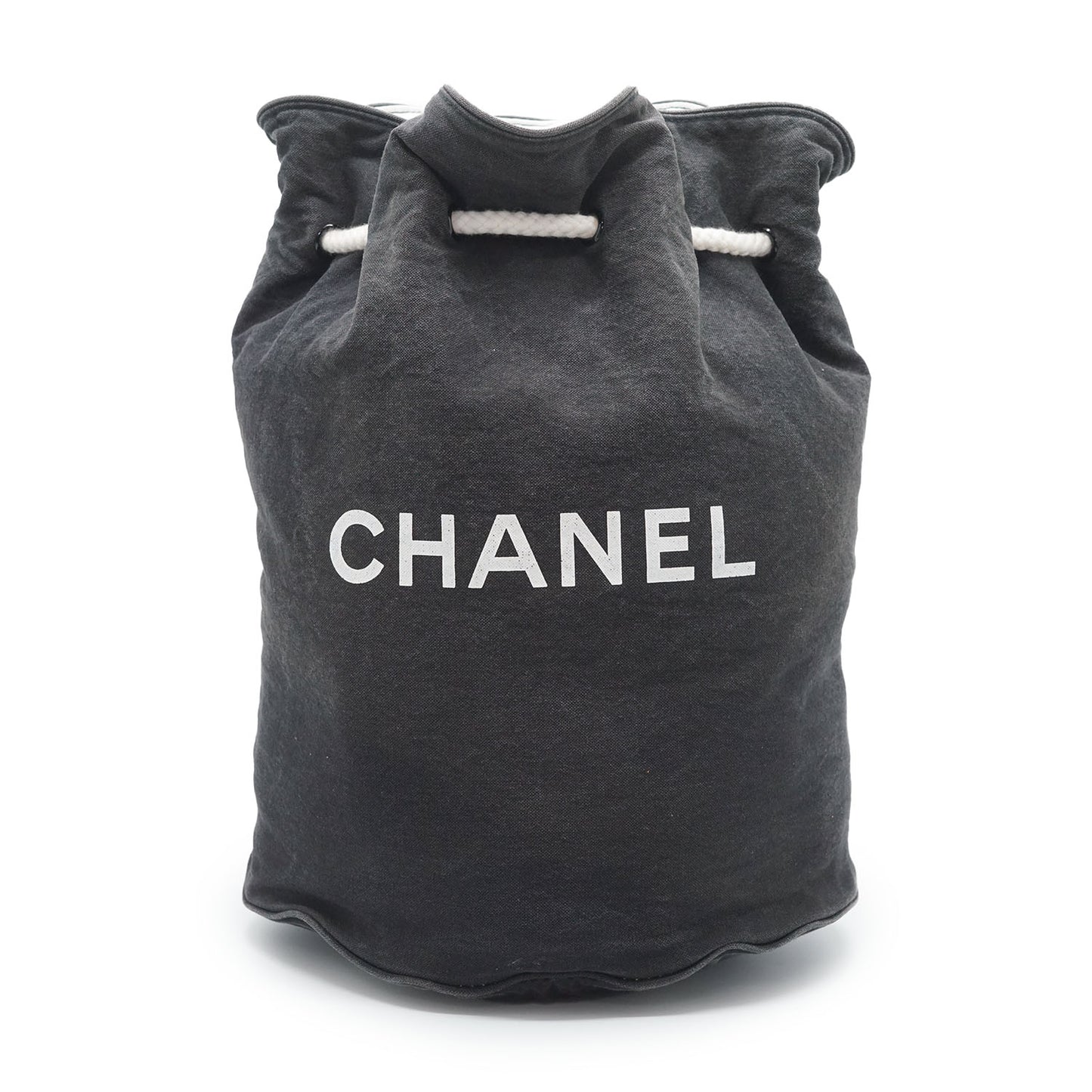 Novelty Chanel NY Drawstring Bucket Bag