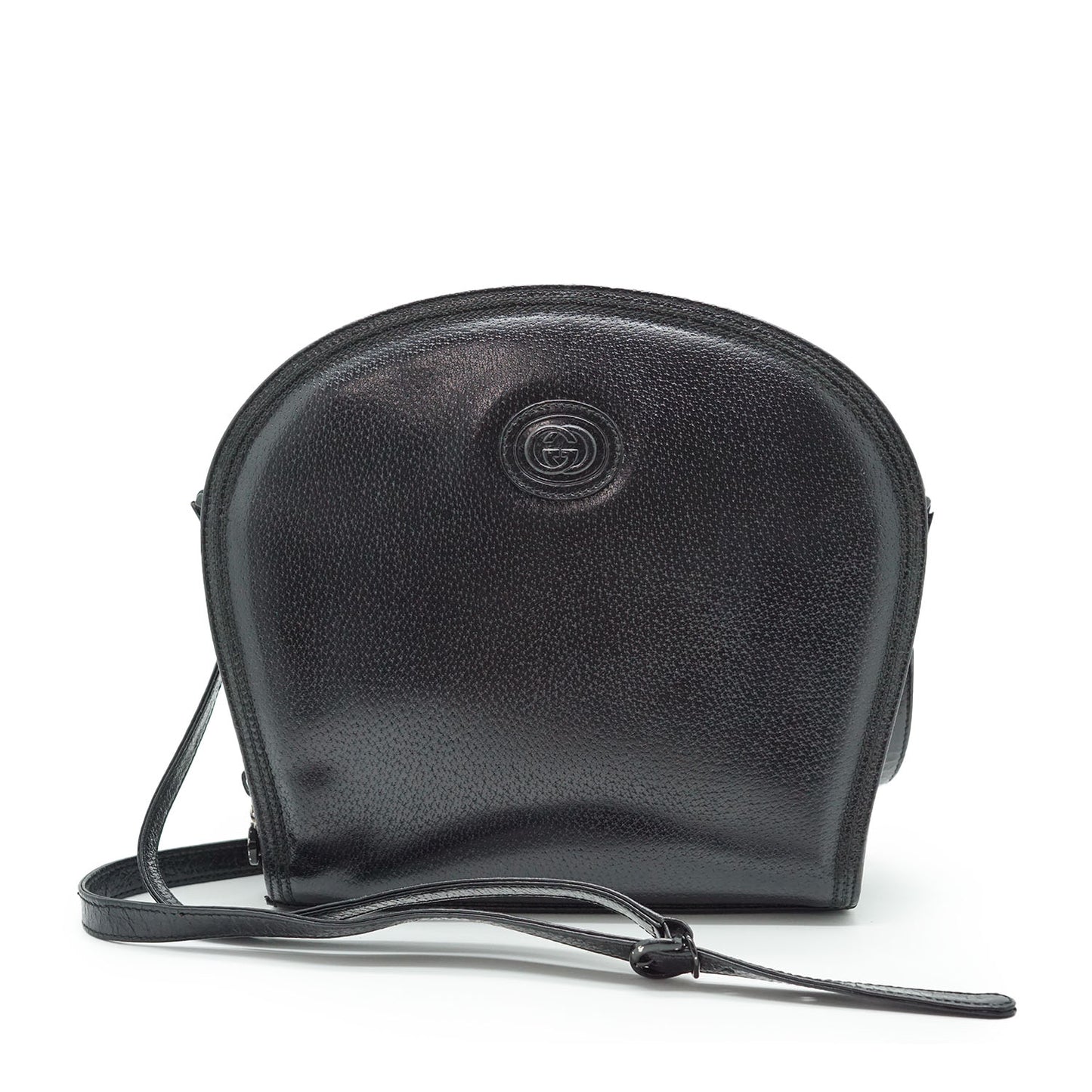 Vintage Zip-Around Shoulder Bag