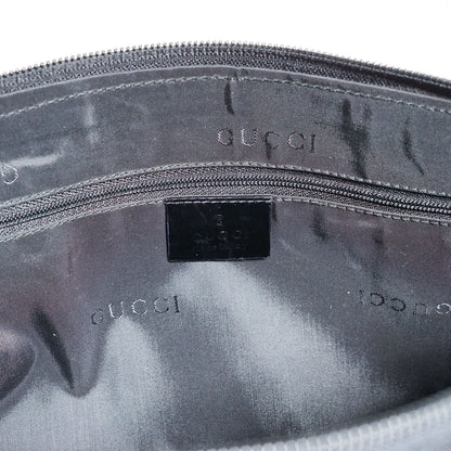 Nylon Patent Leather Shoulder Bag