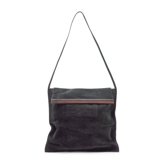 Vintage Suede Foldable Shoulder Tote