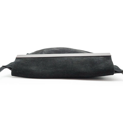 Vintage Suede Foldable Shoulder Tote