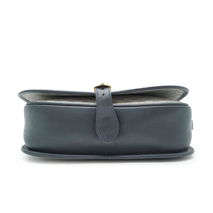 Vintage Microguccissima Flap Crossbody Bag