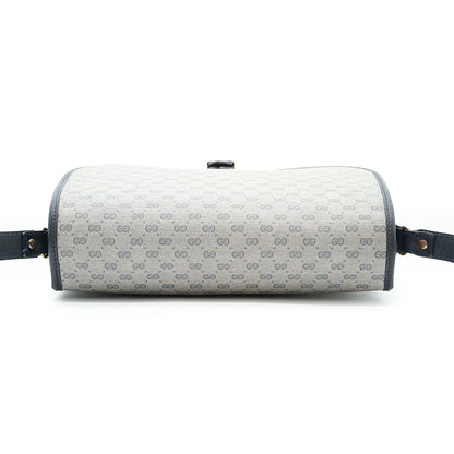 Vintage Microguccissima Flap Crossbody Bag