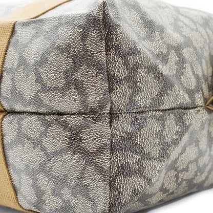 Vintage YSL Giraffe Print Large Tote
