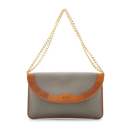 CD Logo Chain Shoulder Bag