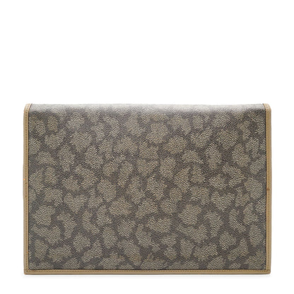 Vintage YSL Giraffe Print Flap Clutch