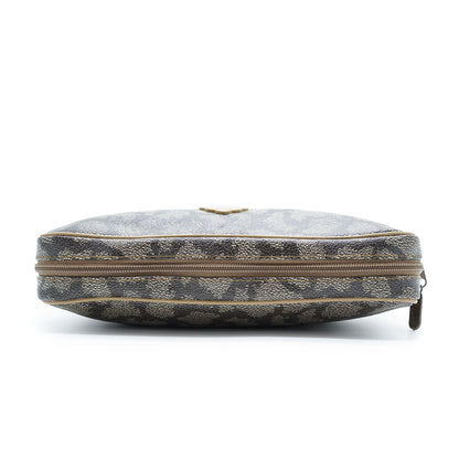 Vintage YSL Giraffe Print Clutch