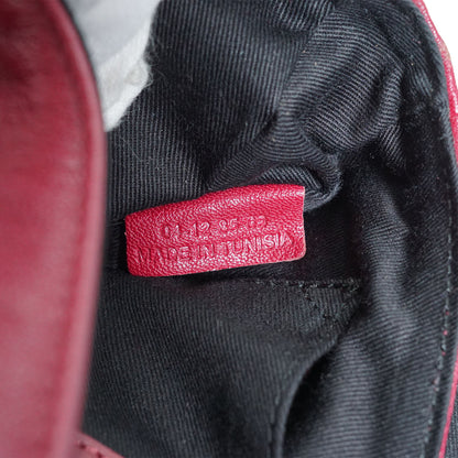 Scalloped Cut-out Detail Pouch