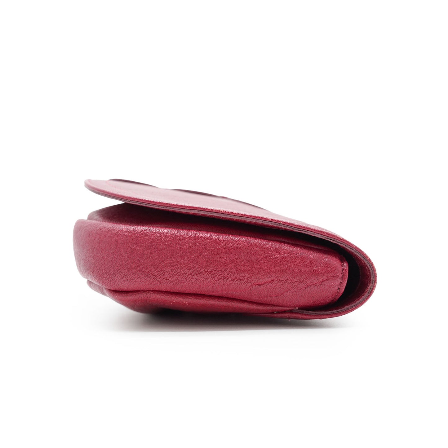 Scalloped Cut-out Detail Pouch