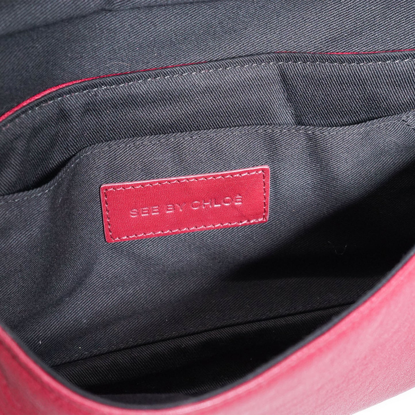 Scalloped Cut-out Detail Pouch