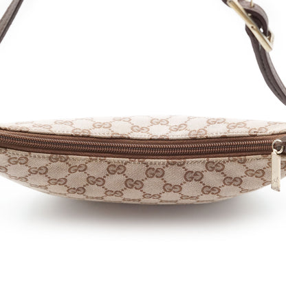 GG Canvas Half Moon Mini Hobo Bag