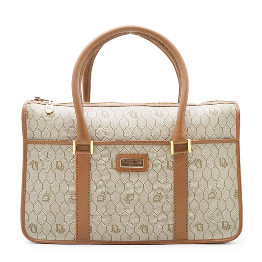 Honeycomb Top Handle Bag