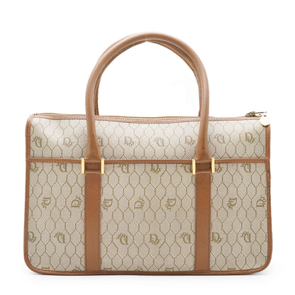 Honeycomb Top Handle Bag