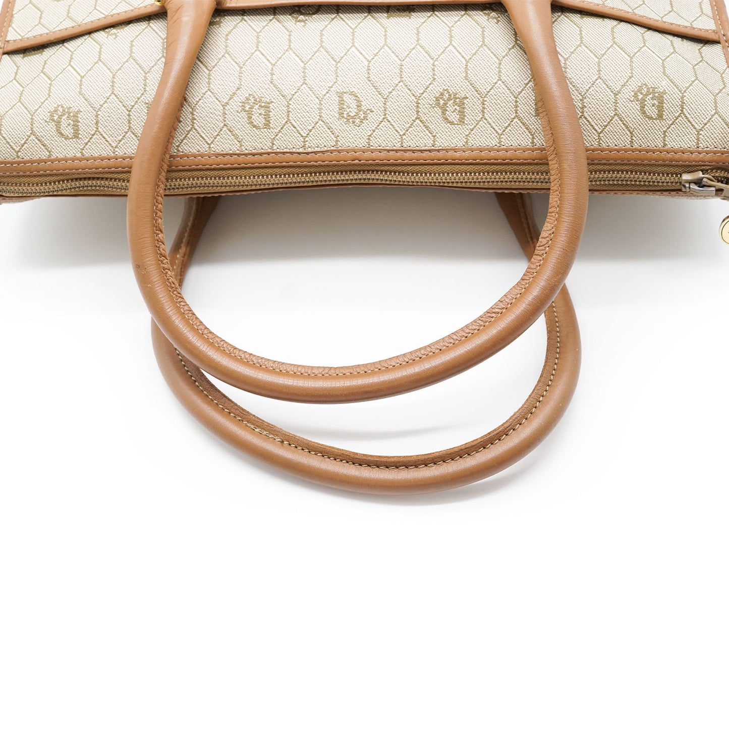 Honeycomb Top Handle Bag