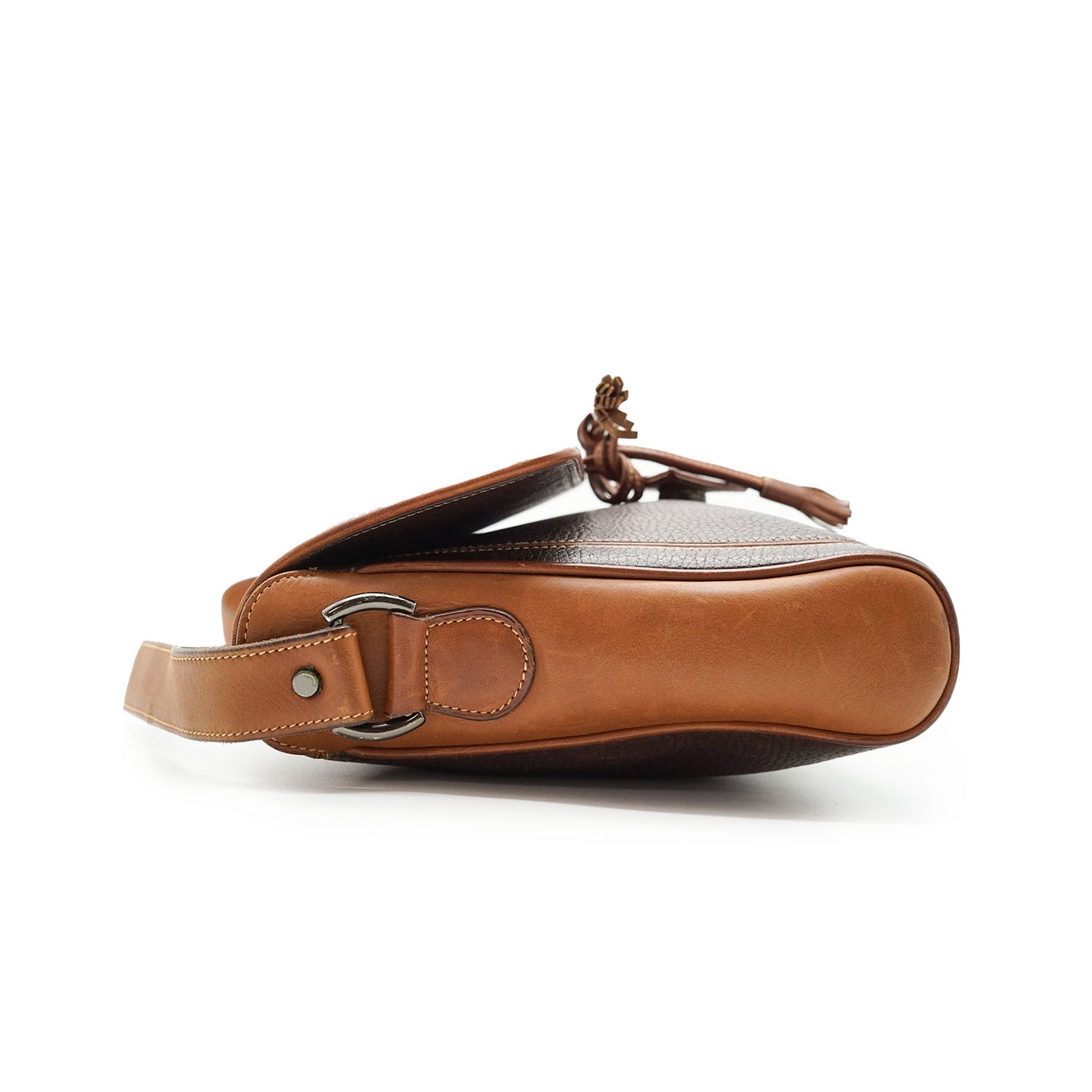 Vintage Triangle Detail Shoulder Bag
