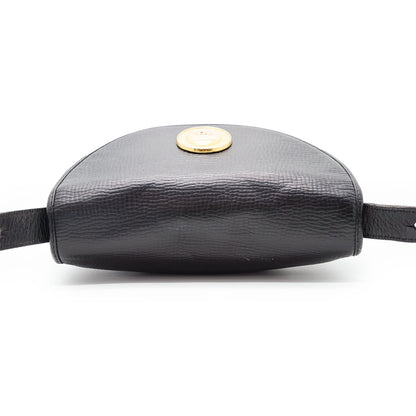Vintage CD Logo Rounded Crossbody Bag