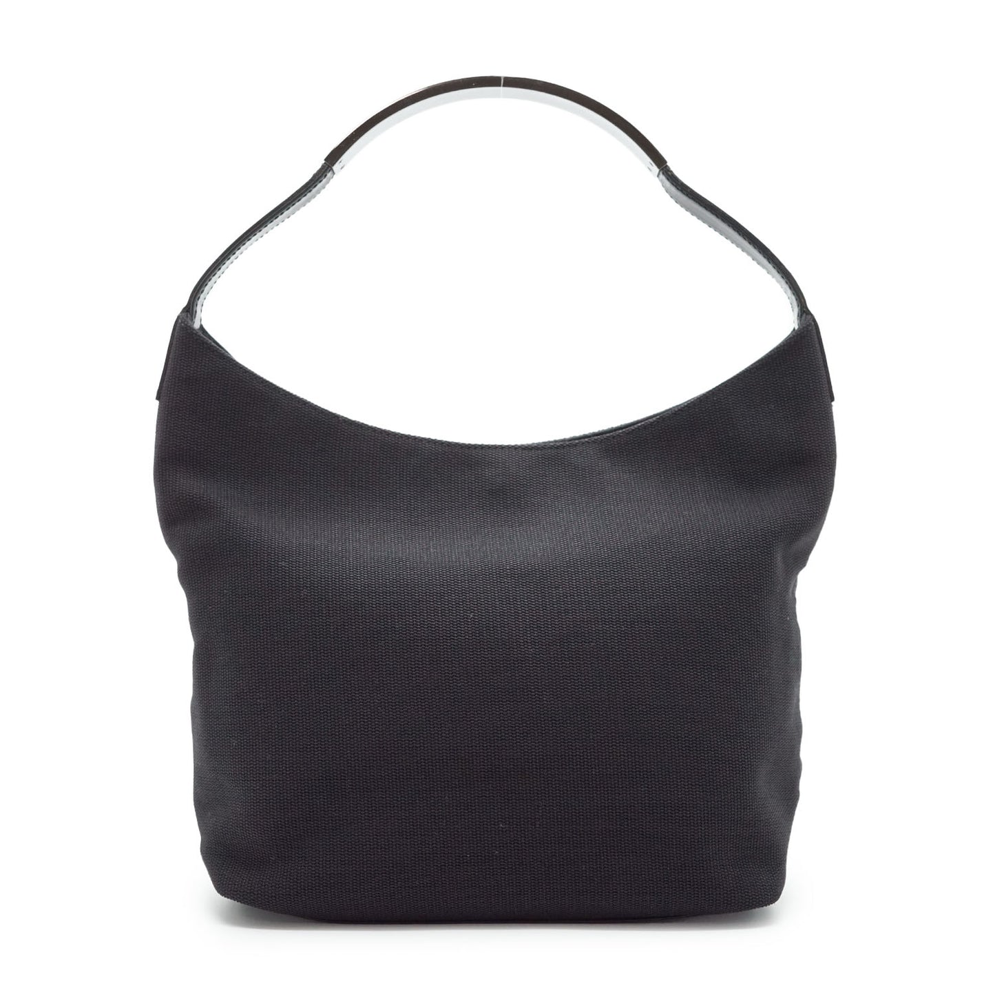 Metal Handle Nylon Hobo Bag