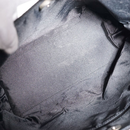 Metal Handle Nylon Hobo Bag