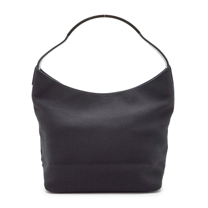 Metal Handle Nylon Hobo Bag
