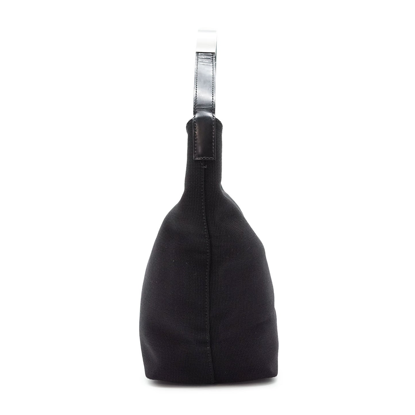 Metal Handle Nylon Hobo Bag