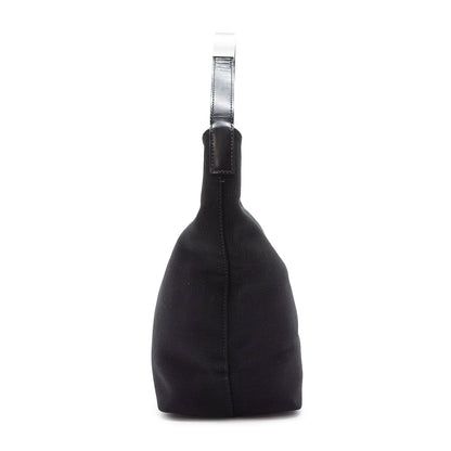 Metal Handle Nylon Hobo Bag