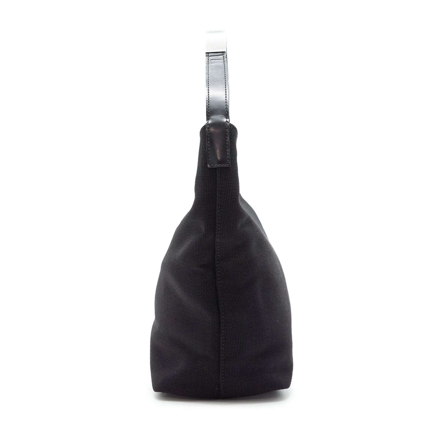 Metal Handle Nylon Hobo Bag