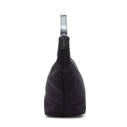 Metal Handle Nylon Hobo Bag