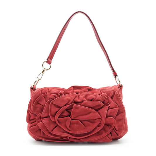 YSL Rive Gauche Pleine Fleur Aniline Shoulder Bag