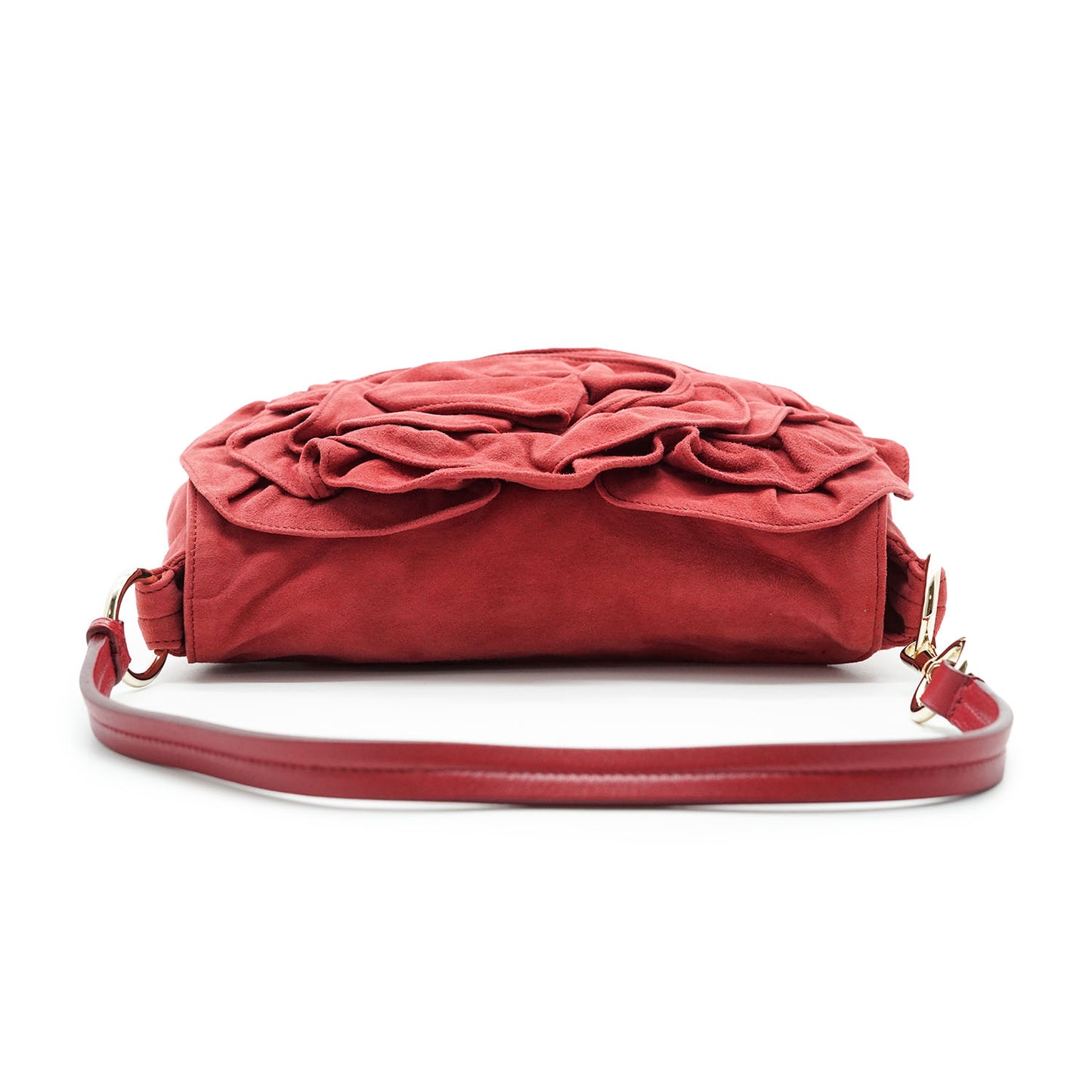 YSL Rive Gauche Pleine Fleur Aniline Shoulder Bag