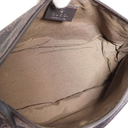 GG Canvas Boat Pochette