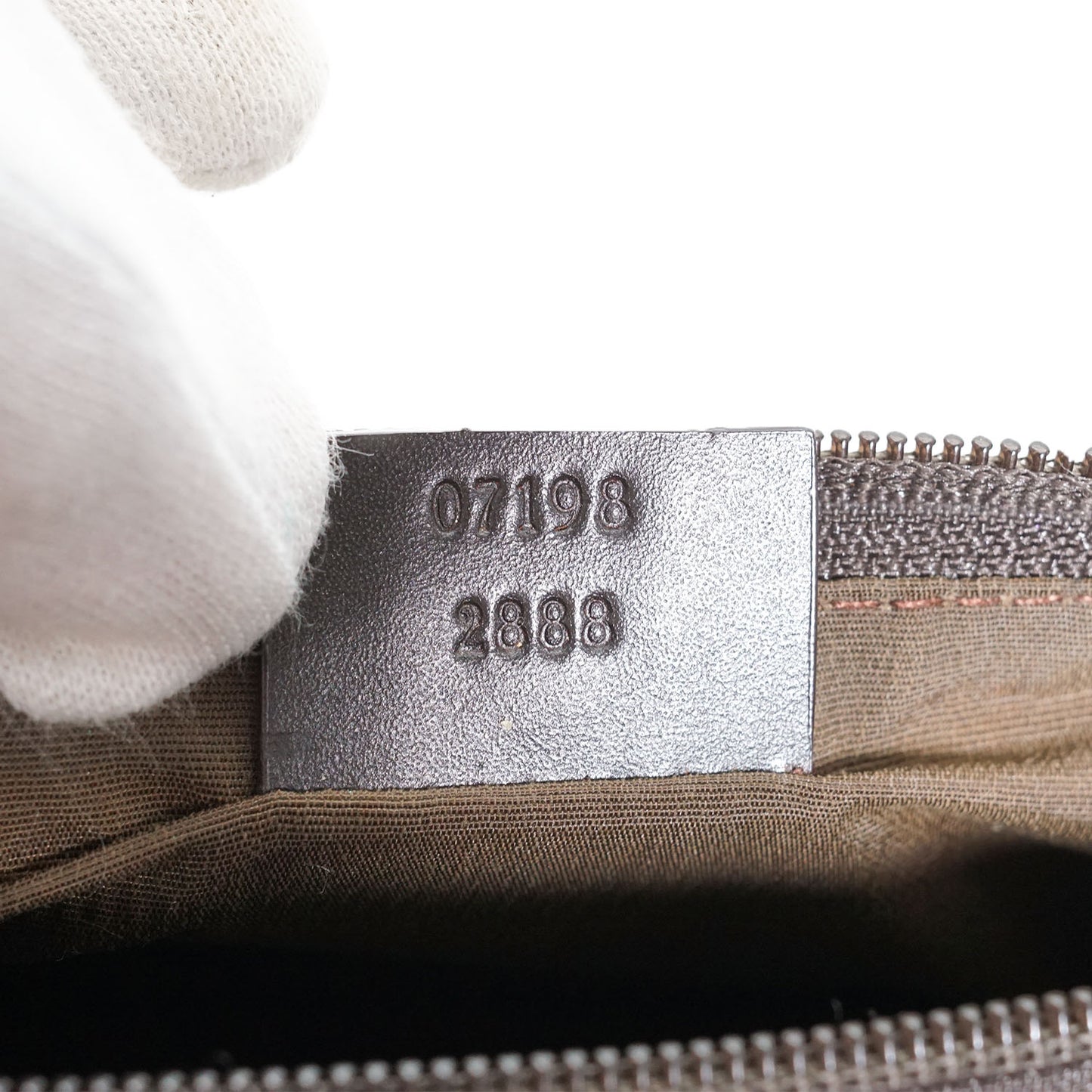 GG Canvas Boat Pochette