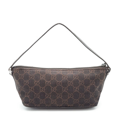 GG Canvas Boat Pochette