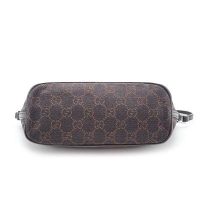 GG Canvas Boat Pochette