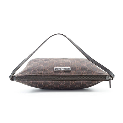 GG Canvas Boat Pochette