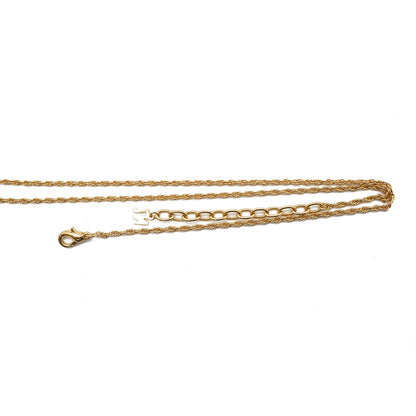 NR Rhinestone Teardrop Pendant Necklace
