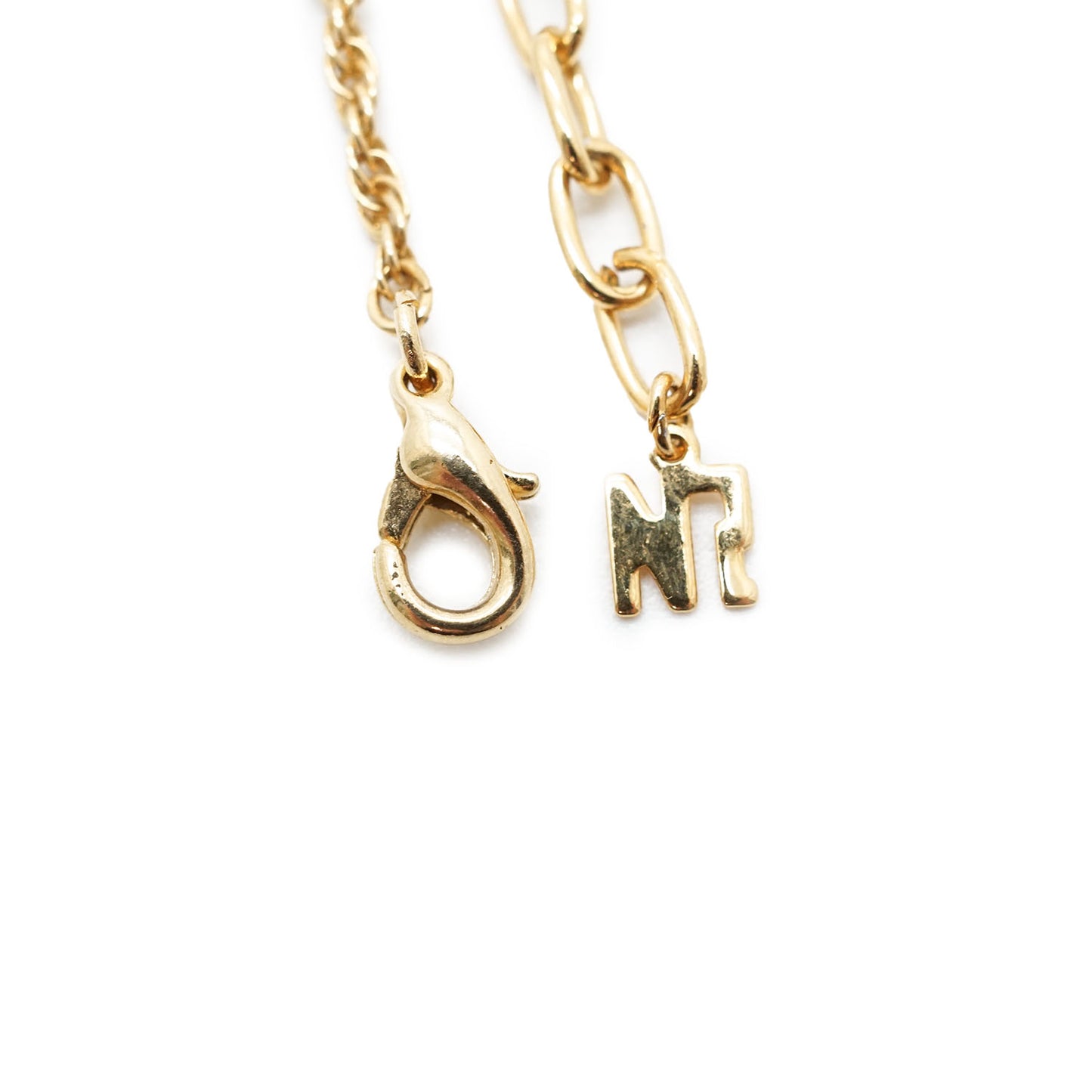 NR Rhinestone Circle Pendant Necklace