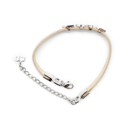 Logo Leather Bracelet