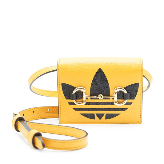 Gucci x Adidas Horsebit Crossbody Wallet Bag