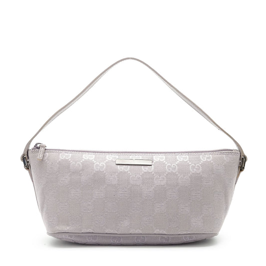 GG Canvas Boat Pochette